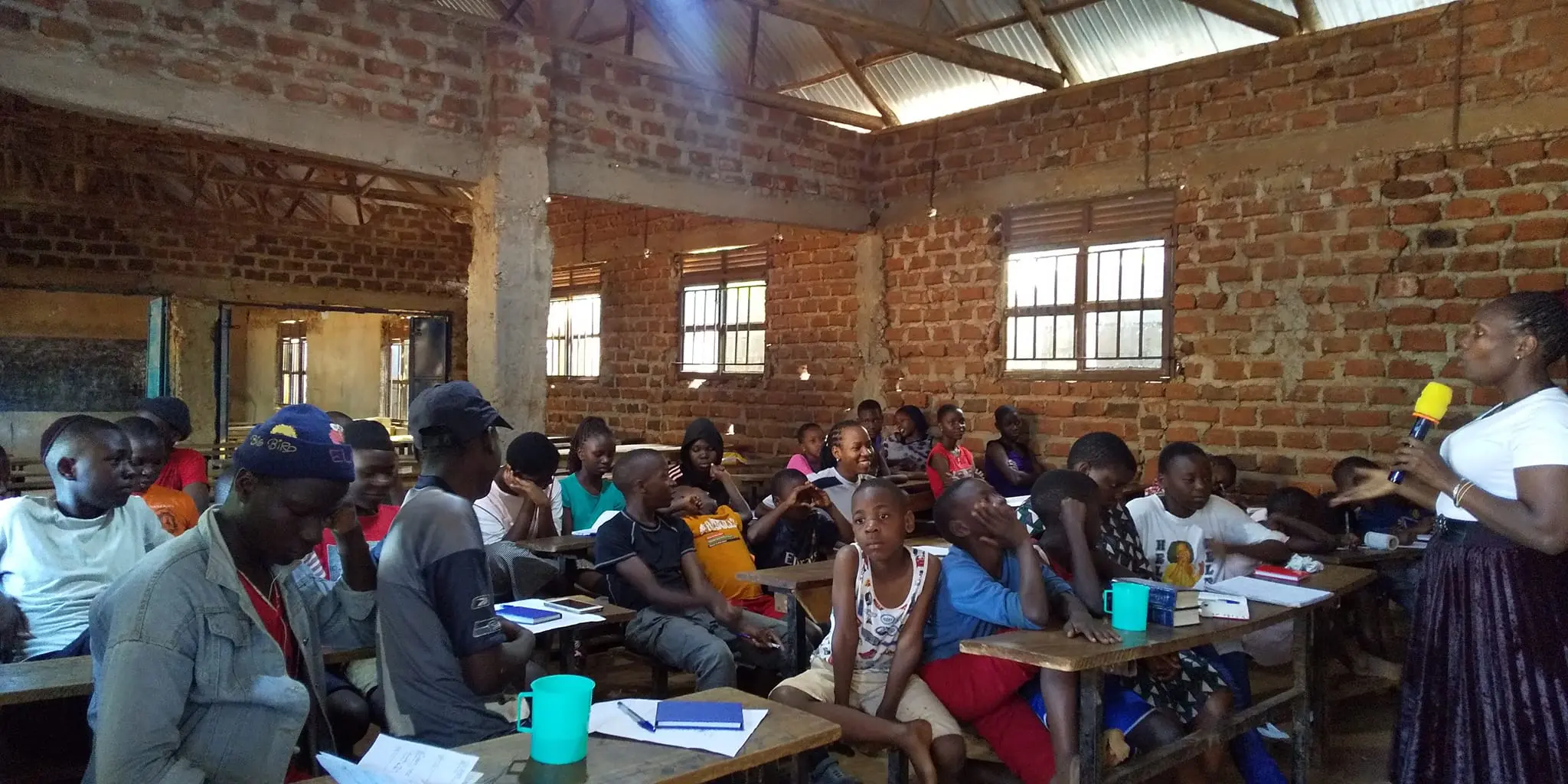 Community gathering at TBM